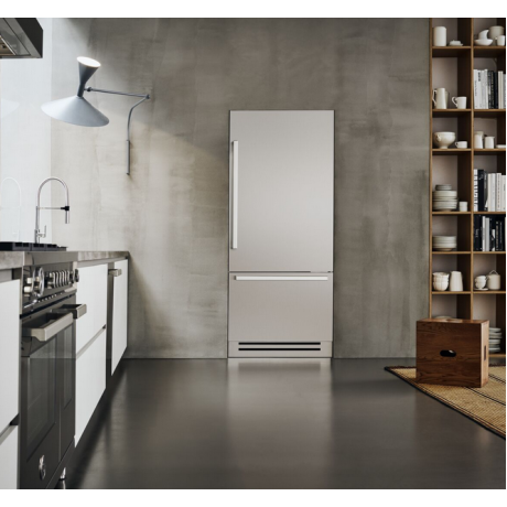 BERTAZZONI REF905BBRXTT/24PRO Εντοιχιζόμενος Ψυγειοκαταψύκτης LUXURY SLOT-IN 90cm Inox